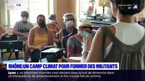 Rhône: "un camp climat" pour former des militants écologistes