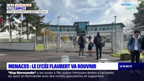 Seine-Maritime: après les menaces, le lycée Gustave-Flaubert va rouvrir