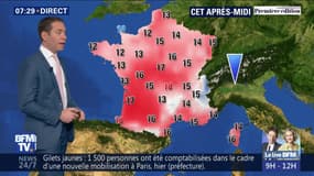 La météo pour ce lundi 18 février 2019