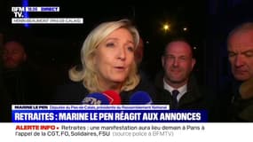 Pour Marine Le Pen, Édouard Philippe "a accumulé les mauvaises nouvelles" avec ses annonces sur la réforme des retraites