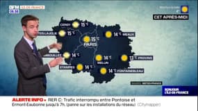 Météo Paris Ile-de-France: toujours du soleil pour ce mercredi et jusqu'à 15°C à Paris