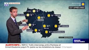 Météo Paris Ile-de-France: toujours du soleil pour ce mercredi et jusqu'à 15°C à Paris