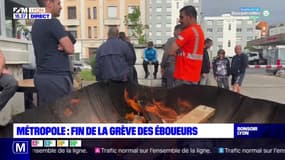 Métropole : fin de la grève des éboueurs