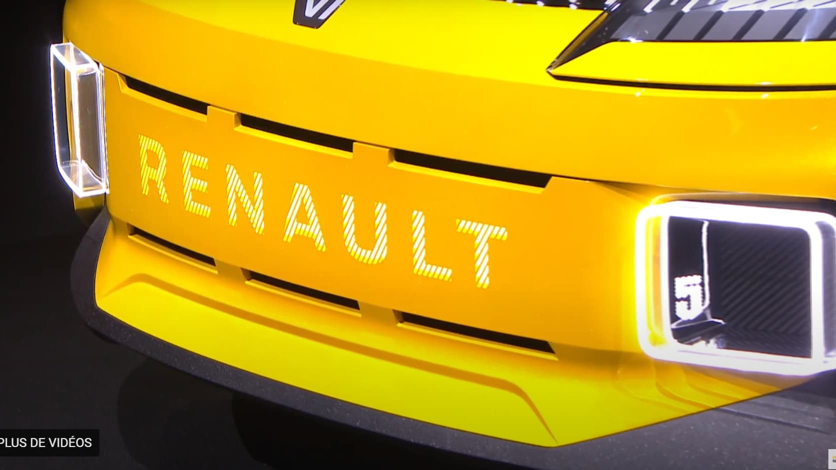 L'avant du concept R5