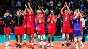 L'équipe de France de volley