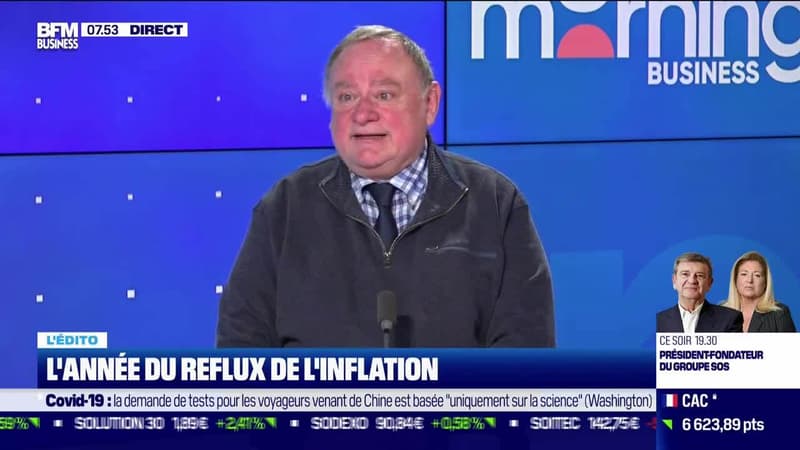 Jean-Marc Daniel : L'année du reflux de l'inflation - 04/01