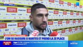 Nantes-OM: Neal Maupay estime que "tout le monde a répondu présent" côté marseillais