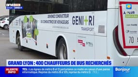 Grand Lyon: 400 chauffeurs de bus recherchés d'ici 2026
