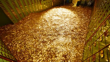 Un coffre-fort contenant 8 millions de pièces est à vendre.
