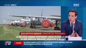 "L’État ne s’interdit pas" de rembourser les Français dont le voyage a été annulé, annonce Jean-Baptiste Djebarri sur RMC