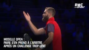 Moselle Open : Paire s’en prend à l’arbitre après un challenge trop lent