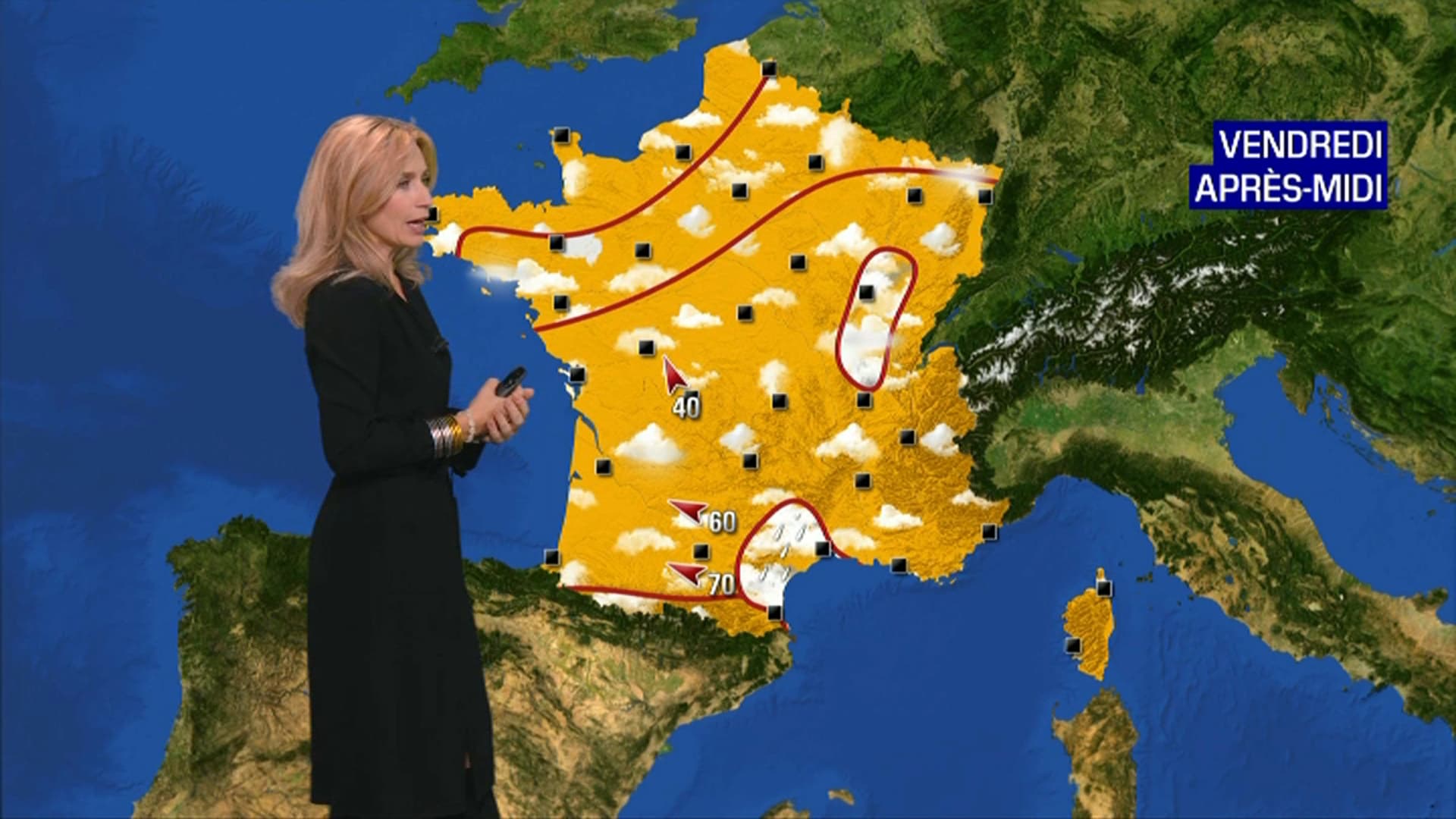 La météo de ce vendredi 11 novembre 2022.
