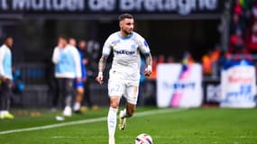 Le latéral de l'OM Jonathan Clauss le 17 mars 2024.