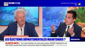 Elections départementales: "Aujourd'hui, j'ai envie de me présenter" annonce Jean-Marie Bernard, président des Hautes-Alpes