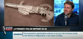 La chronique d'Anthony Morel : 3Dvarius, le premier violon imprimé en 3D - 11/09