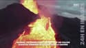 Les images impressionnantes d'un drone qui filme un volcan en irruption ... avant de se crasher dans la lave