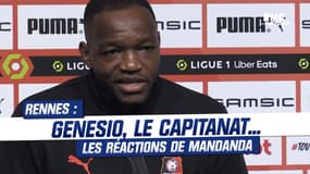 Rennes : Mandanda évoque le départ de Genesio, son nouveau brassard de capitaine