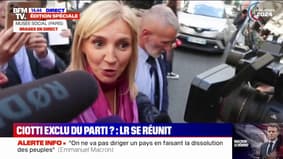 Bureau politique de LR: "On doit mettre hors d'état de nuire Éric Ciotti de son parti politique", déclare Agnès Evren, sénatrice LR de Paris