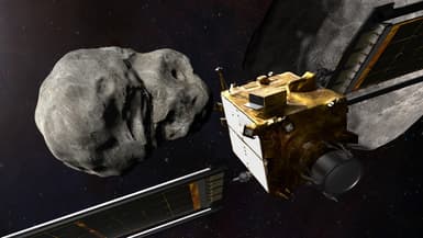La mission DART en approche de l'astéroïde Dimorphos