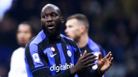 Romelu Lukaku avec l'Inter Milan en 2023