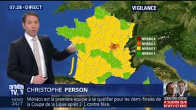 La météo pour ce mercredi 10 janvier 2018