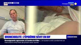 Bronchiolite: selon Bertrand Delaisi, pneumo-pédiatre, "si l'enfant a du mal à prendre ses repas, c'est un signe très important"