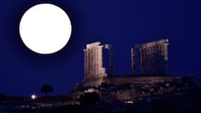 Temple de Poséidon en Grèce (Photo d'illustration)