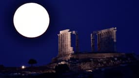 Temple de Poséidon en Grèce (Photo d'illustration)