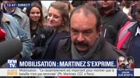 Journée de mobilisation: "Il faut des temps forts pour montrer le mécontentement", a déclaré Philippe Martinez