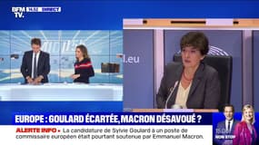 "Il y a un affaiblissement du poids de la France depuis la présidence d'Emmanuel Macron" estime Brice Hortefeux (LR), après le rejet de la candidature de Sylvie Goulard