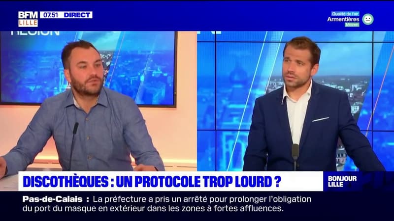 Morgan Dalle, porte-parole de SOS CHRD en détresse, se dit "très très inquiet" pour la survie du monde de la nuit