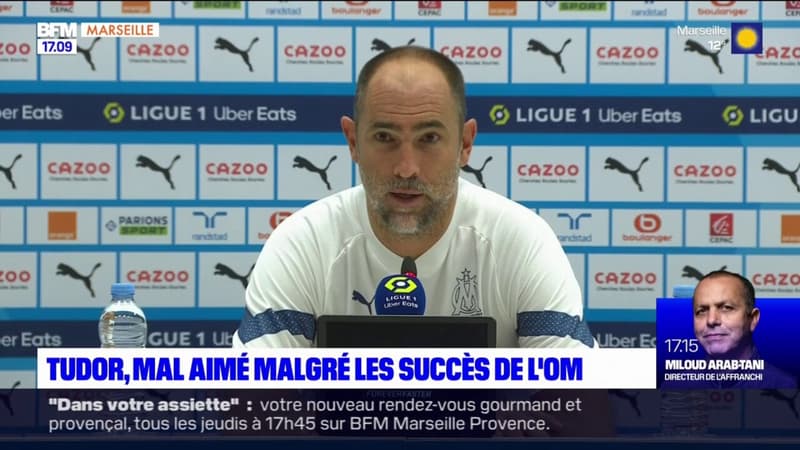 OM: malgré un nombre de points record, Igor Tudor reste mal aimé