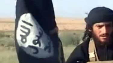 Abou Mohammed al-Adnani, sur une image extraite d'une vidéo de propagande diffusée en 2012.
