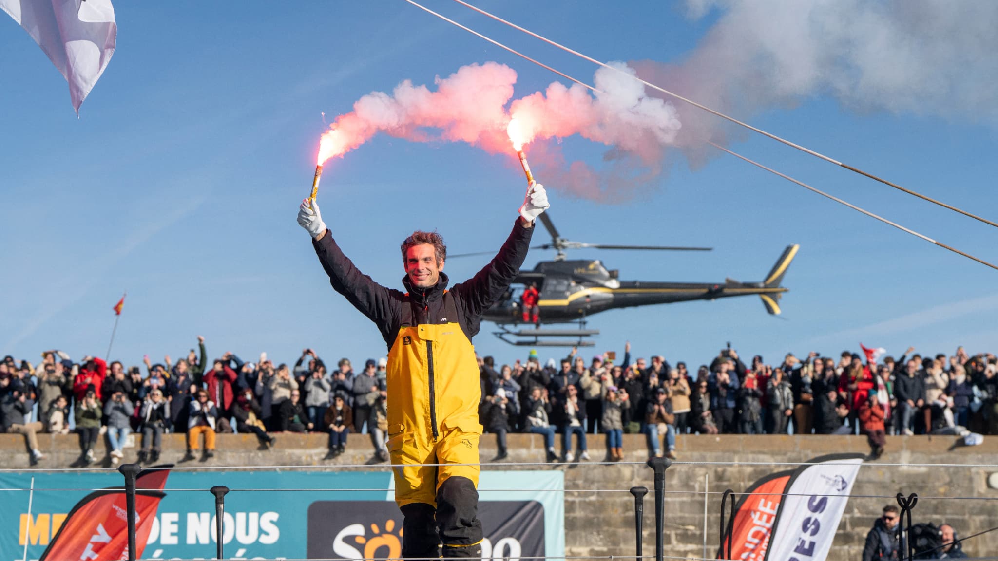 Charlie Dalin vainqueur du Vendée Globe 2025