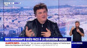 Patrick Pelloux sur le Covid: "On est tous à plat, ce qu'on a connu au mois de mars, on va le connaître à nouveau maintenant"