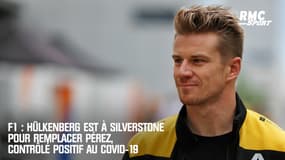 F1 : Hülkenberg est à Silverstone pour remplacer Pérez, contrôlé positif au Covid-19