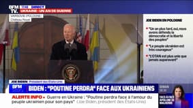 Joe Bidena w Warszawie: "Ukraina nigdy nie będzie zwycięstwem Rosji"