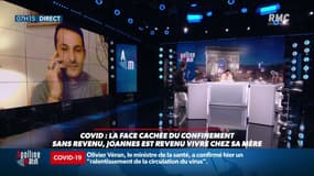 "Economiquement et socialement on ne sait pas où on va, c'est délicat d'envisager un avenir meilleur" Johannes, qui a perdu deux emplois depuis le premier confinement, témoigne sur RMC