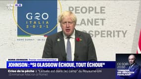 "Si Glasgow échoue, tout échoue": l'avertissement de Boris Johnson sur la COP26