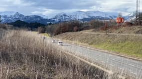 L'accident a eu lieu sur la RN 94, entre la Bâtie-Neuve et Montgardin.