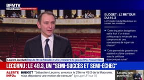 Pour Laurent Jacobelli, député (RN), avec le 49.3 "Sébastien Lecornu joue la durée"