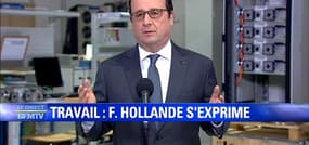 Hollande: "Le CDI doit être la voie normale pour entrer dans l'entreprise"