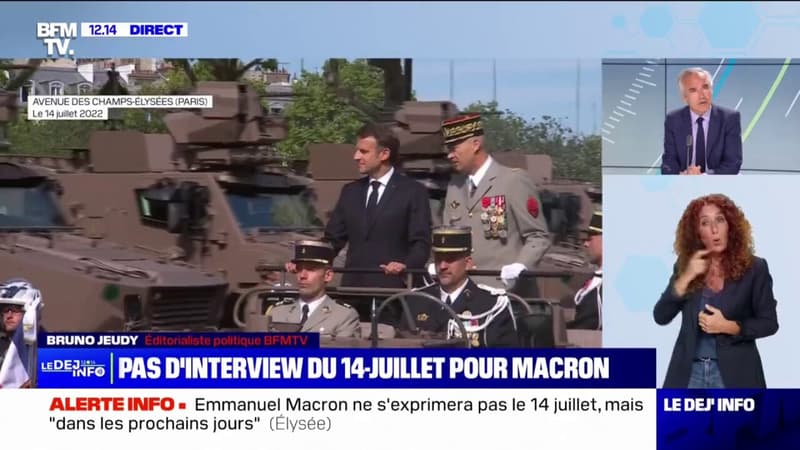 Emmanuel Macron ne s'exprimera pas le 14 juillet mais prendra la parole 