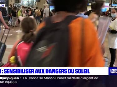 Lyon: des cahiers de vacances ludiques pour sensibiliser aux dangers du soleil