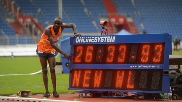 Jacob Kiplimo (Ouganda) a battu le record du monde du 10.000 m en mai 2021 