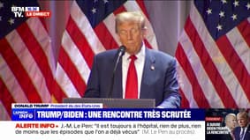 "Que c'est bon de gagner": Donald Trump s'exprime devant les républicains