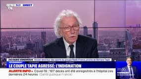 "C'est une épreuve supplémentaire qu'ils traversent avec beaucoup de dignité": Jacques Vendroux réagit à l'agression du couple Tapie