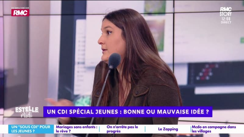 Un CDI spécial jeunes : "Ils gagnent plus à rester chez eux à glander plutôt qu'aller travailler", estime Juliette Briens
