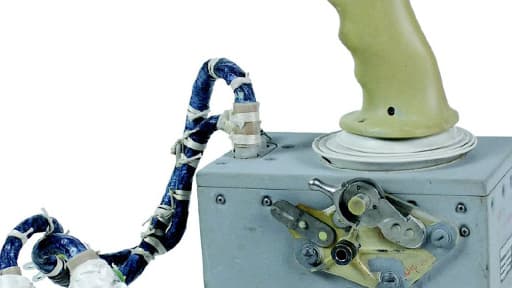 La manette de la mission spatiale Apollo 15