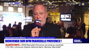 Jean-Christophe Serfati, le PDG de "La Provence", souhaite la bienvenue à BFM Marseille Provence